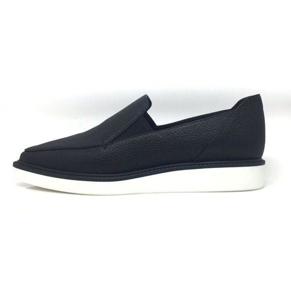 MAXMARA HARDEN Black Leather Loafers Shoes Size 6 - Picture 7 of 13